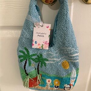 Handcrafted In India Beach Beaded bag